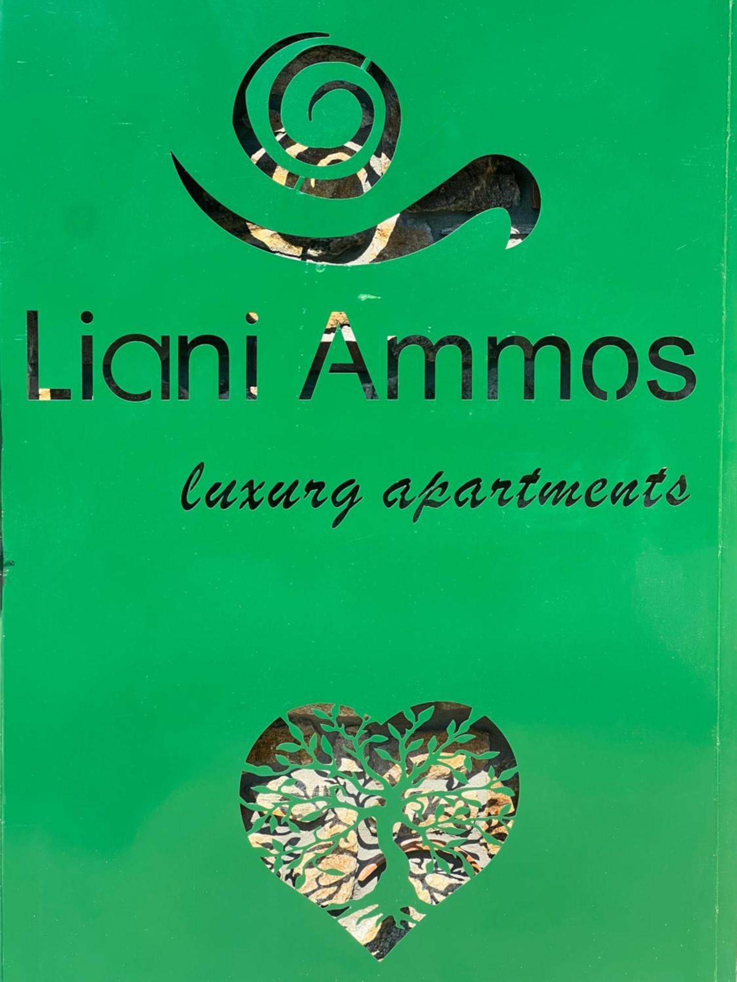 Liani Ammos Apartment อาโมเลียนี ภายนอก รูปภาพ